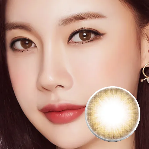 Lensme Noble Mystic Real Some Brown Colored Contacts (1Day/30Pc)