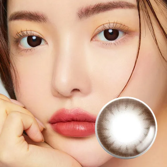 Lensme Real Some Dark Choco Colored Contacts (1Day/30Pc)