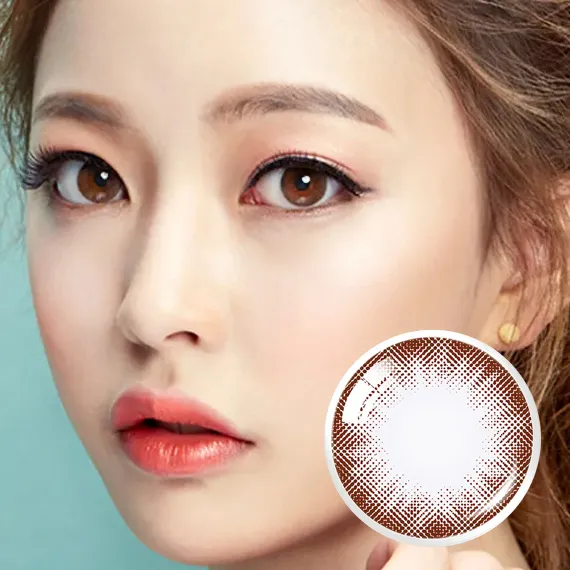 Olens Chuing Choco Colored Contact Lenses (1Month/2Pc)