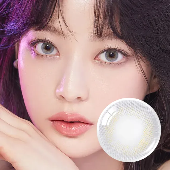 Olens Russian Velvet Gray Colored Contact Lenses (1Month/2Pc)