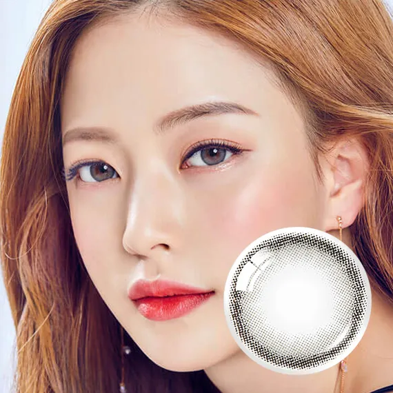 Olens Vivi Ring 1Day Gray Colored Contact Lenses (1Day/20Pc)