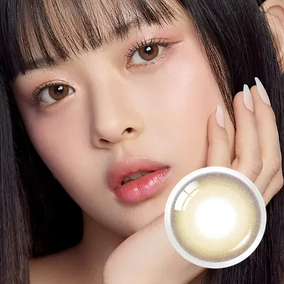 Olens Ending Brown Colored Contact Lenses (1Day/20Pc) Olens x NewJeans
