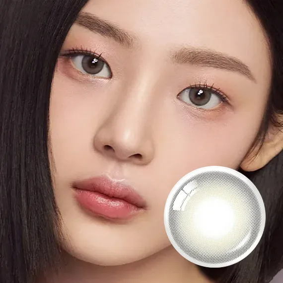 Olens Ending Gray Colored Contact Lenses (1Day/20Pc) Olens x NewJeans