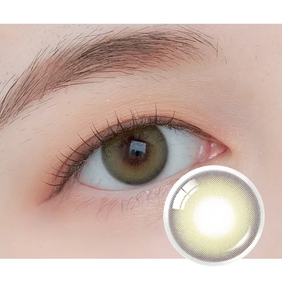 Olens Ending Olive Colored Contact Lenses (1Day/10Pc) Olens x NewJeans