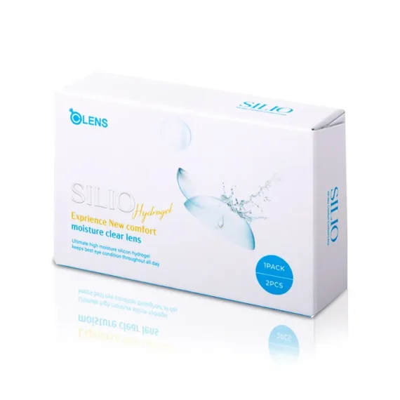 Olens Silio Hydrogel Moisture Clear Lens (1Month/2PC)